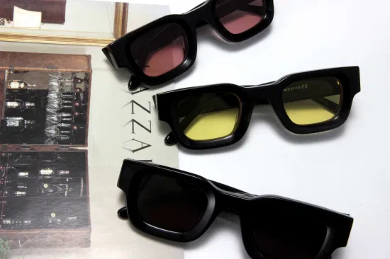 Cr39 レンズ男性と女性ファッションアセテート眼鏡既製品高品質カスタマイズサングラス